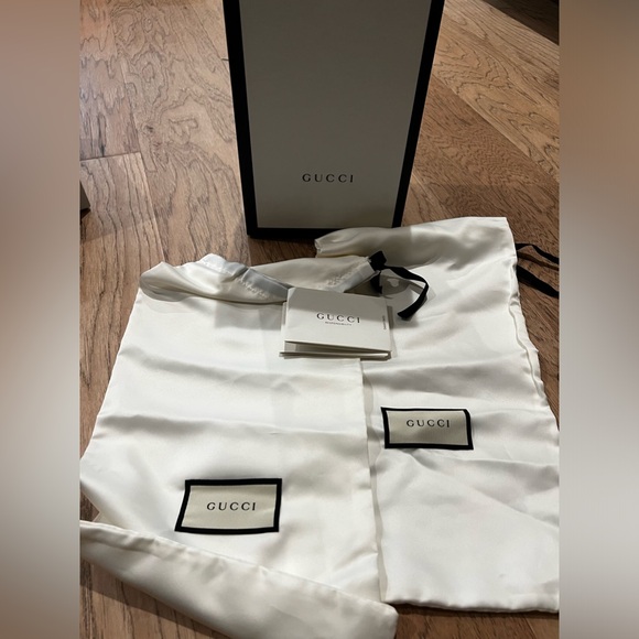 Gucci Raffia slides with snakeskin border - Picture 3 of 3